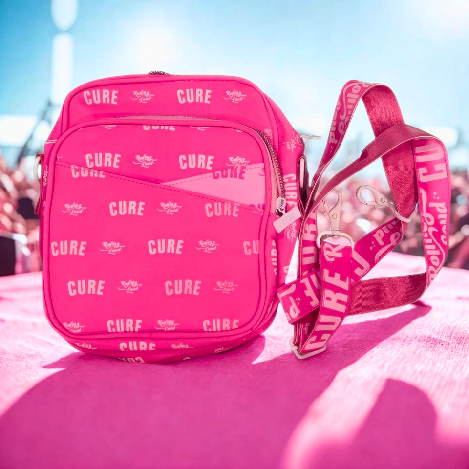 Bolso Mensajero Reflectante CURE By WCC X Rolling Loud Rosa Caliente 3M Nuevo en Bolsa RARO Foto 1 de 4