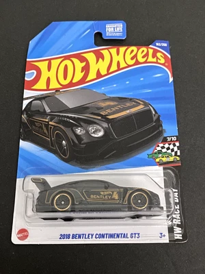 2018 BENTLEY CONTINENTAL GT3 黑色 * * * 卡钩轻微损坏 * * — 第 1/3 张图片