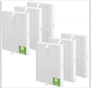 6 Pcs HPA300 HEPA Filter Replacement for Honeywell HPA300 Series Air Purifiers - Picture 1 of 3