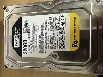 320 GB SATA WD WD3202ABYS-02B7A0 3.5" Internal Hard Drive - Image 1 of 4