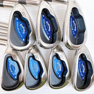 Callaway Lefty X-16 Iron Set Flex R 7 Pieces GBB SYSTEM 60 F/S #54 - Picture 1 of 9