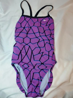 Traje de baño sin mangas NIKE SWIM Starglass RacerBack talla 4 para mujer/30 Foto 1 de 4