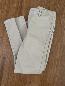 Boys Stretch Cotton Twill Advantage Chino Pants Size 12 Stone - Picture 1 of 4
