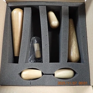 ACS Advanced Coffee Solutions Falcon Máquina de Espresso Kit de Perillas de Madera de Roble - Imagen 1 de 2