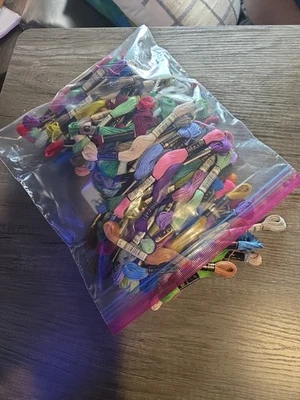 Big Bag Anchor Floss 100 Skeins. Unused.  - Image 1 of 4