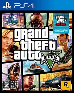 Grand Theft Auto V CERO Rating Z PS4 Free Shipping with Tracking# New from Japan - Picture 1 of 5