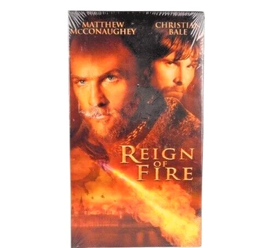 Reign Of Fire Movie 2002 Original VHS Tape, Touchstone Productions , NEW Sealed - Image 1 of 4