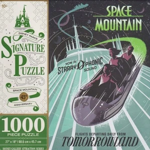 Disney Parks Signature Puzzle 45th Anniversary Space Mountain - Bild 1 von 1