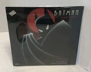✅ 1994 Batman: The Animated Series 16 Month Hologram  Sealed Calendar 12x12 - Picture 1 of 2