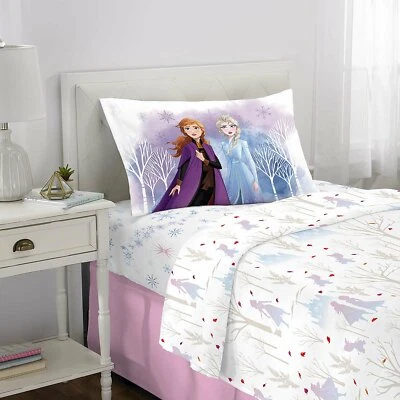 Disney's Frozen, Window Panels, 46 x 60 Plush Throws, Twin Sheets, Comforter  - Image 1 of 4