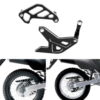 Capa protetora de disco traseira pinça de freio CNC preta para SUZUKI DRZ400S 2000-2025 - Imagem 1 de 4