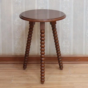 Bobbin Side Table | Lamp Table | Solid Mahogany Handcrafted Traditional NEW T091 - Picture 1 of 5