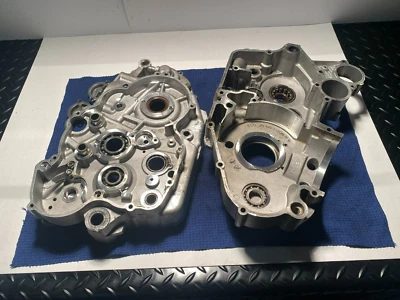 2004 KTM 525 EXC ENGINE CASES LEFT & RIGHT OEM KTM 525 CASES OEM CASES - Image 1 of 4