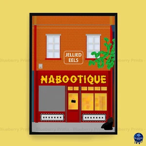 The Mighty Boosh 'NABOOTIQUE' Series 3 Setting, Wall Art Poster Print (3 Sizes) - Picture 1 of 6