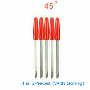 5 pz lama lunga durata 45 gradi adatta per parti plotter cutter Graphtc CB09U - Foto 1 di 2