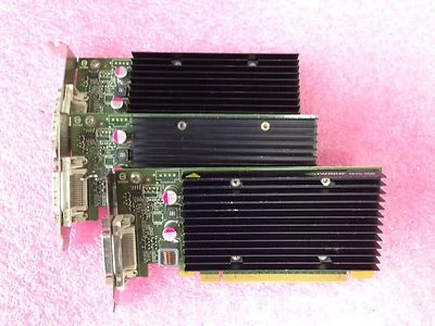 Lot 3 HP NVIDIA Quadro NVS300 512 MB DDR3 Dual Channel Video DMS-59 Low Profile  - Image 1 of 4