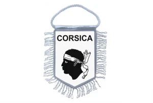 Bandiera bandierina auto Gagliardetto nazioni corsica corse - Foto 1 di 1