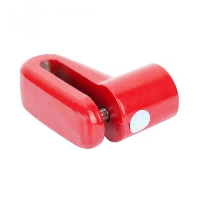 Disc Brake Lock Motorbike Bicycle Scooter Motorcycle Security Keys Red / Black # - Image 1 of 4