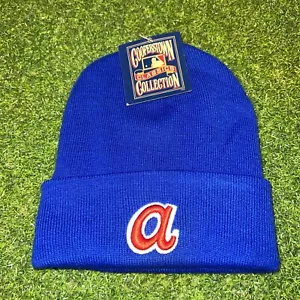 vintage american needle atlanta braves beanie hat adult OSFA deadstock NWT 90s - Picture 1 of 4