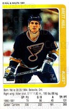 1991-92 Panini Stickers #25 Brett Hull