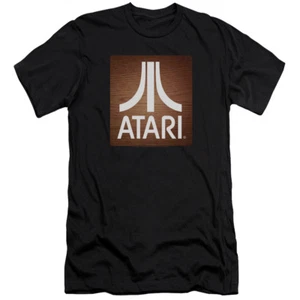 ATARI CLASSIC WOOD SQUARE Licensed Adult Men's Graphic Tee Shirt SM-6XL - Picture 1 of 7