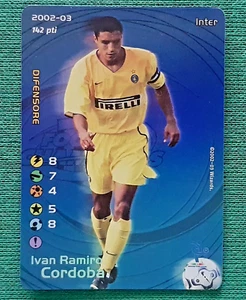 Football Champions 2002-03 "Ivan ramiro Cordoba" 030/107 Foil Inter - OTTIMA - Imagen 1 de 2