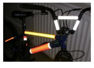 3M™ Diamond Grade (4) Hi Reflectivity Streifen (1"x7") Kostenloser Versand! - Bild 1 von 12