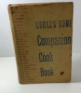 Vintage Womens Home Companion Cookbook 1945 Wartime Postscript Photos - Picture 1 of 6