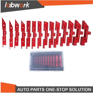 Labwork 14 Pcs Router Table Setup Bars Precision Aluminum Setup Blocks - Picture 1 of 20