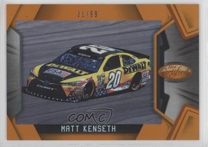 2016 Certified Mirror Orange /99 Matt Kenseth #60 HOF
