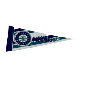 Vintage Seattle Mariners 04' MLB Mini Pennant 9in x4in Felt Banner Flag Baseball - Picture 1 of 3