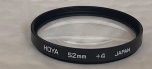 Hoya 52mm Close-up +4 Filter - Picture 1 of 1