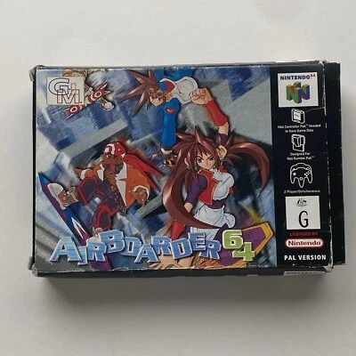 (AUS IMPORT) Airboarders 64 PAL Nintendo 64 N64 Box Only *NO GAME* - Image 1 of 4