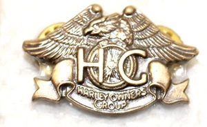 HARLEY DAVIDSON VINTAGE 1983 H.O.G. HARLEY OWNERS GROUP EAGLE PIN - Picture 1 of 4
