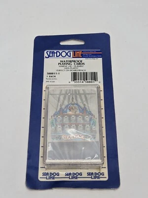 New & Sealed Set - Sea-Dog Line 588811-1 Waterproof Playing Cards - Marine Use - Image 1 of 4