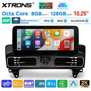 For Benz M/GL Class W166 X166 2013-2015 8+128GB Car GPS Navi Stereo Android 14  - Picture 1 of 24