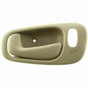 Manija de puerta interior beige frontal LH lado izquierdo del conductor para Toyota Corolla 98-02 - Imagen 1 de 1