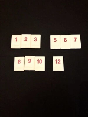 Rummikub Classic The Original Rummy Tile Game 2018 Replacement RED Missing - Image 1 of 2