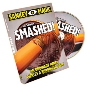 Smashed (With US Coin) by Jay Sankey DVD (Closeout Magic Tricks) - Picture 1 of 1