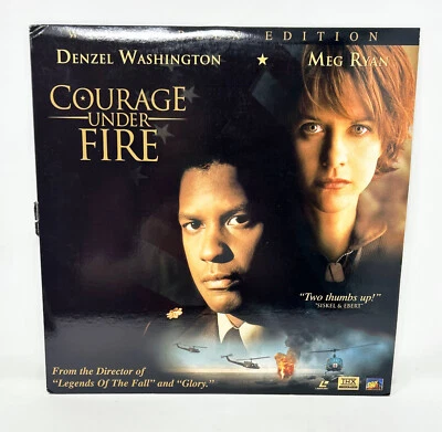 Лазерный диск Courage Under Fire 0413285 широкоэкранный LD WS Denzel Washington Meg Ryan - Изображение 1 из 3