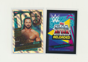2020 Topps Slam Attax WWE Reloaded 100 Club Drew McIntyre #349