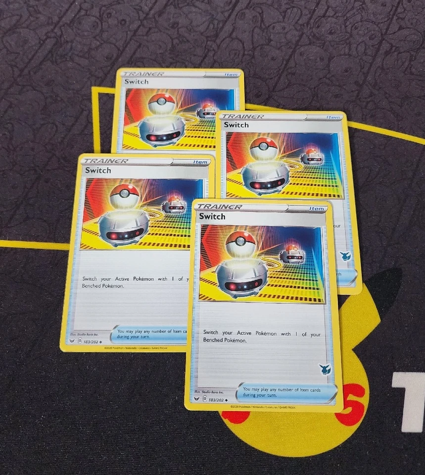 Pokemon TCG Switch Battle Academy 2022 Eevee Stamp 183/202 Regular Uncommon NM/M - Image 1 of 1