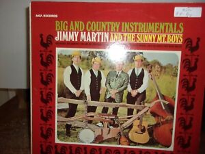 JIMMY MARTIN BIG AND COUNTRY INSTRUMENTALS 1967 DECCA RECORDS YOU ARE SUNSHINE 