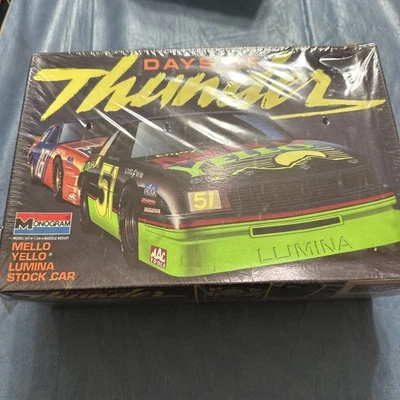 MONOGRAM DAYS OF THUNDER MELLO YELLO LUMINA STOCK CAR 1/24 NEW SEALED 2921 - Image 1 of 4