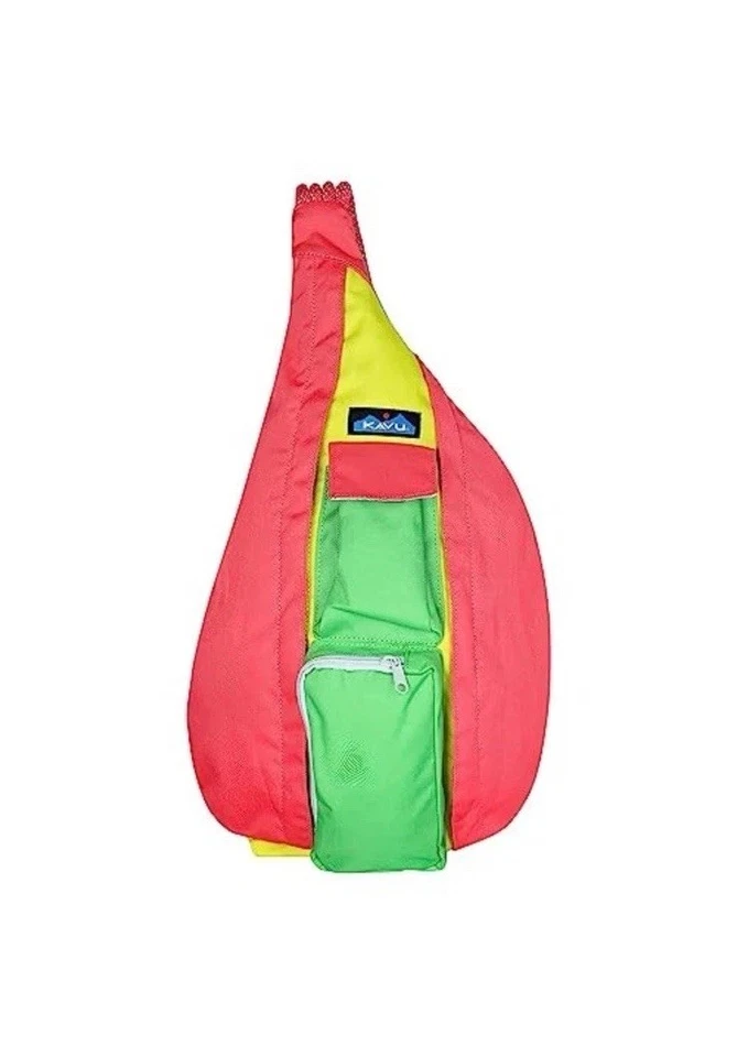 KAVU Original Rope Sling Bag with Adjustable Rope Shoulder Strap