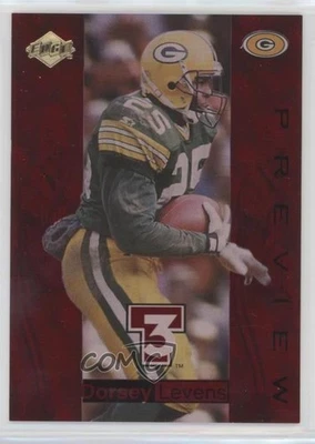 1998 Supreme Season Review Triple Threat (T3) Preview Dorsey Levens #12 - Image 1 of 2