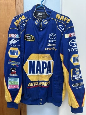 Chaqueta de carreras autografiada Martin Truex Jr. NAPA (talla grande) Foto 1 de 4
