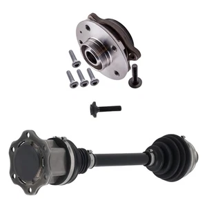 Front L/R Driveshaft+Wheel Bearing Kit For Audi Q5 2008-2017 - Picture 1 of 12
