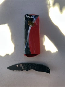 Spyderco Native 5 Full-Flat Grind CPM S30V Stainless Steel Blade Folding Knife - Picture 1 of 6
