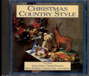 Christmas Country Style Various Artists Audio CD 1992 Sony Music Free Shipping - Imagen 1 de 3